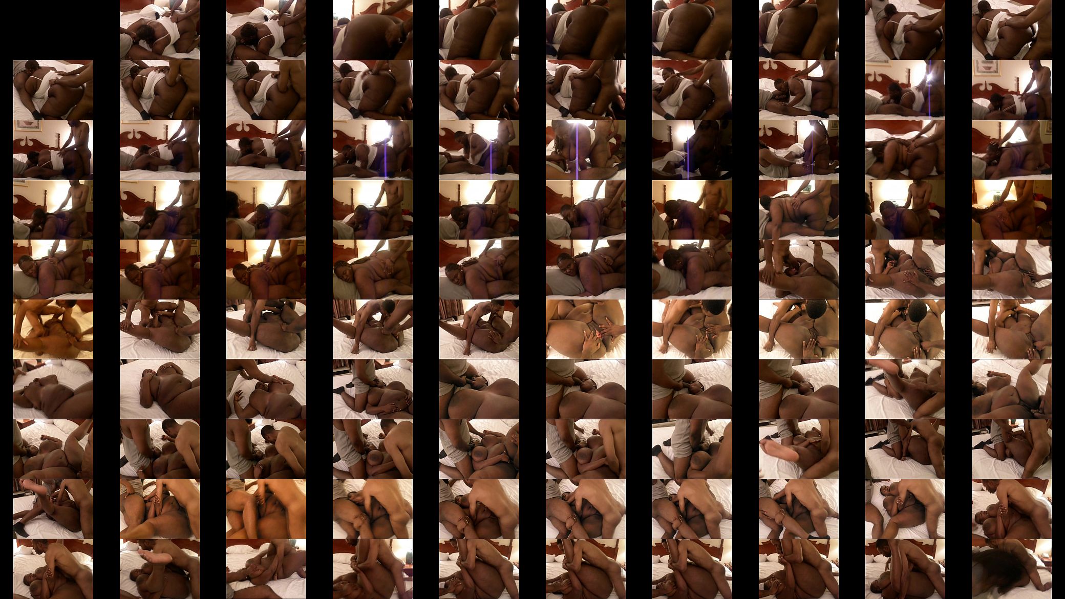 big tit ebony bbw taking two big black cocks part 2 预览图