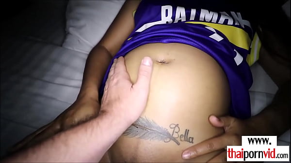 Download Video - Cute amateur pregnant Thai teen Lily Koh still hungry for big white cock