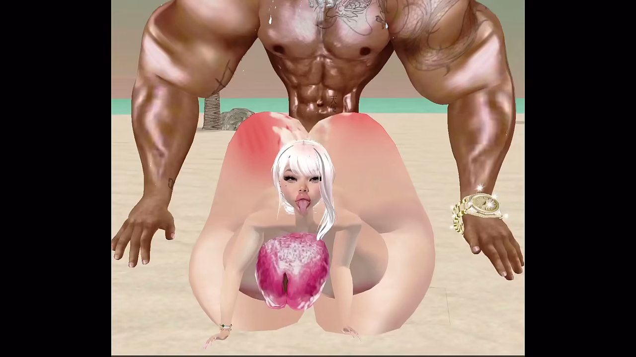 Follando nena en la playa