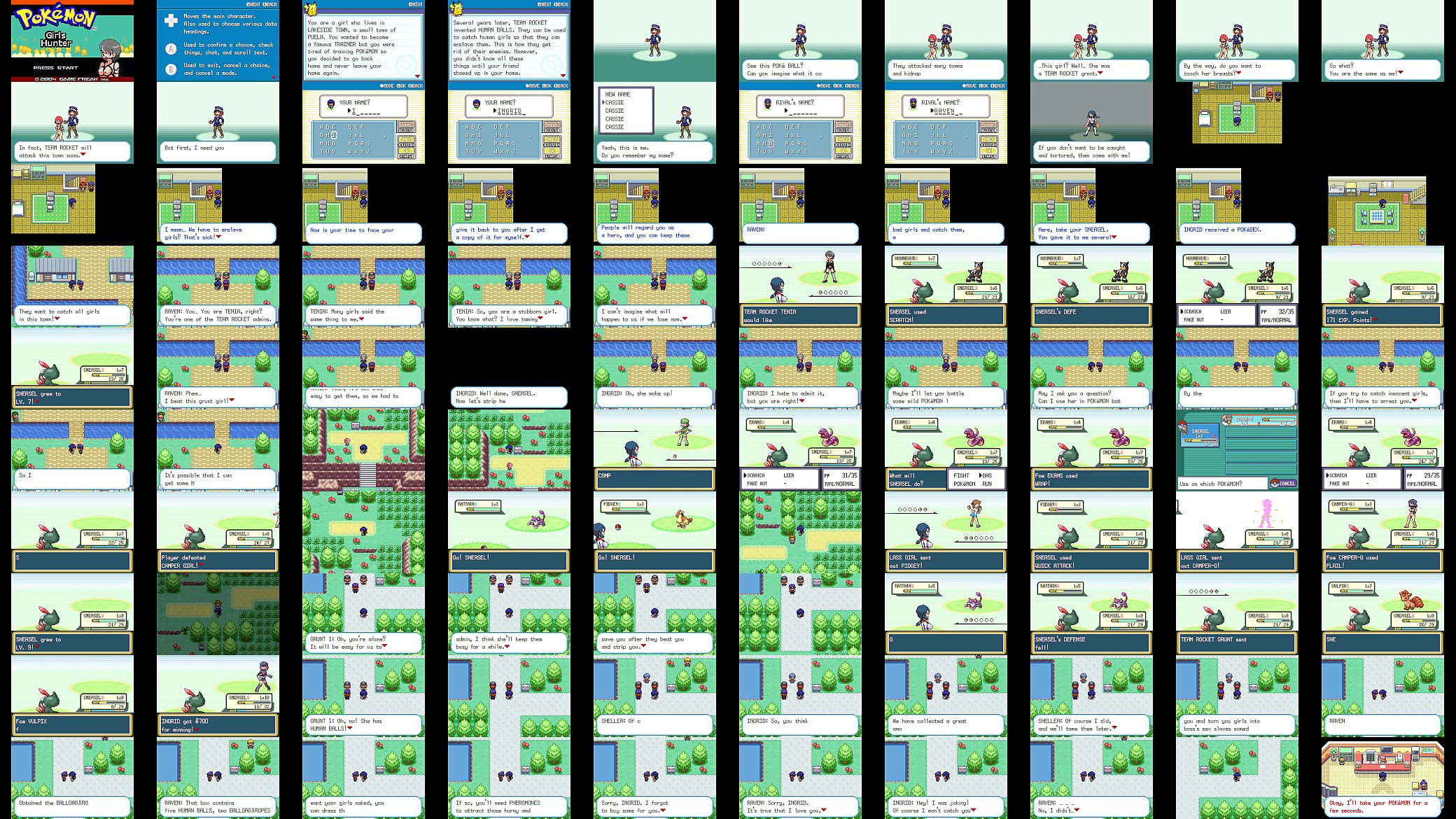 Pokemon Hunter 1 - Gameplay Hentai Game - [PC] 预览图