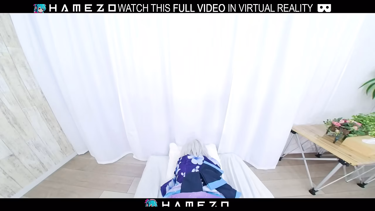 Horny Japanese girl Mika Amimura with big tits gets fucked while moaning loudly,in VR.