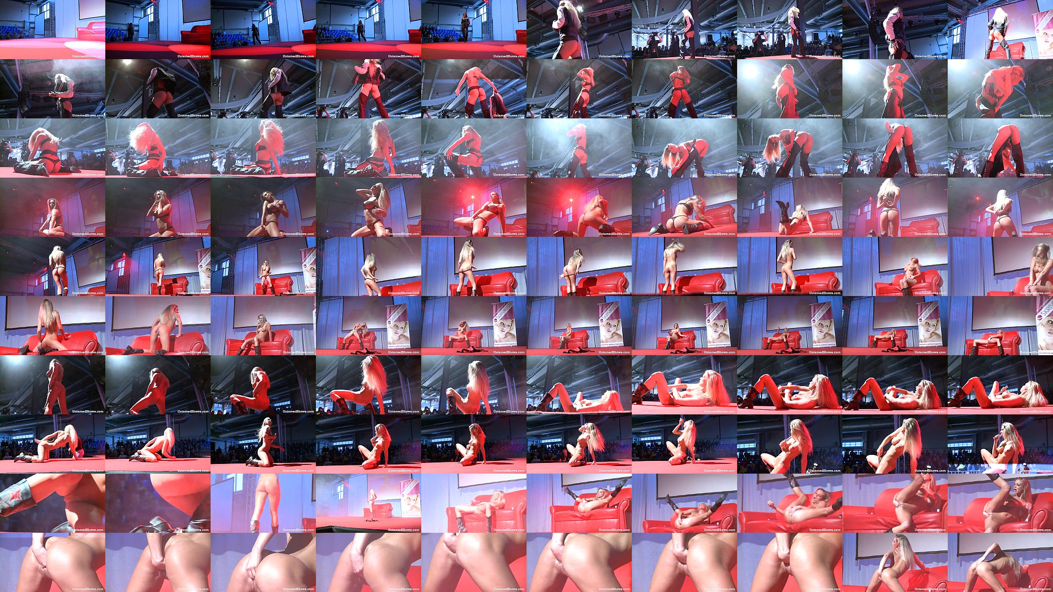 Slutty girl getting naughty in front of the crowd 预览图