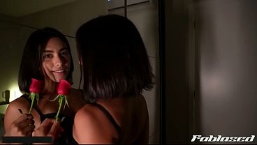 My sexy stepsister and I will give you a Valentine's Day present