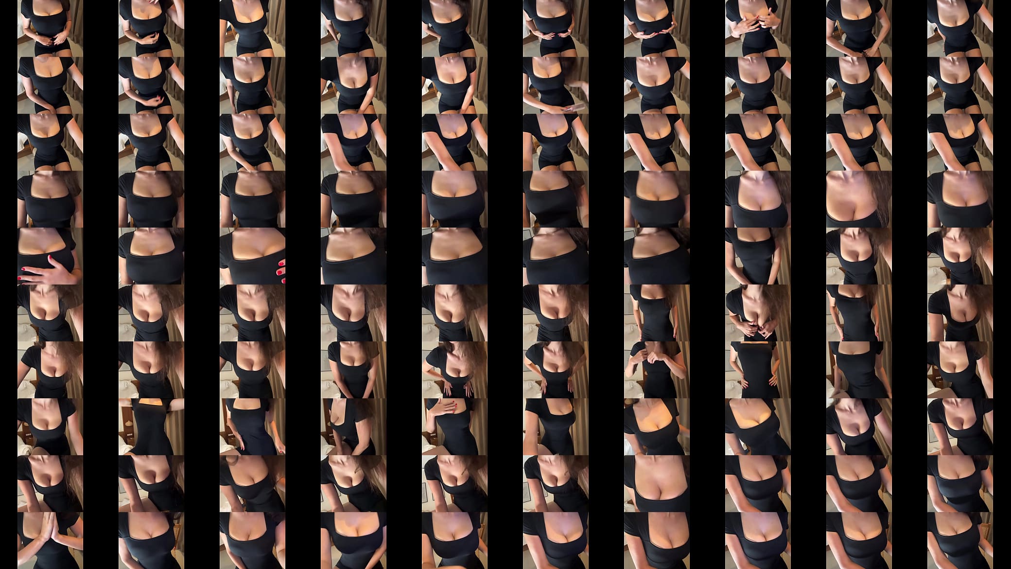 What a beautiful stepmom with milky tits in a black suit 预览图