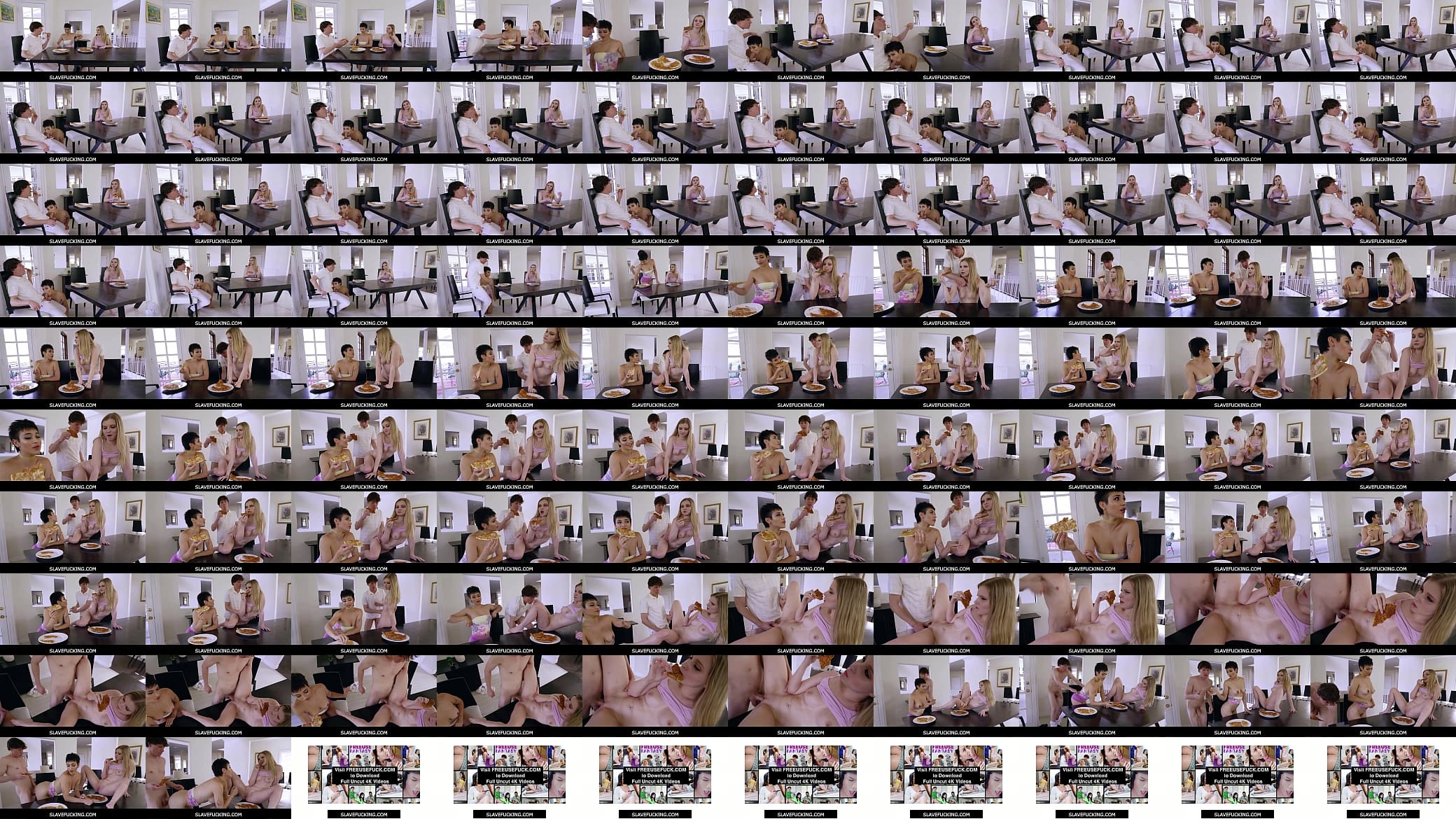 SlaveFucking - Horny Stepsisters Share New Boyfriend Between Them - Harlow West, Brooklyn Gray 预览图