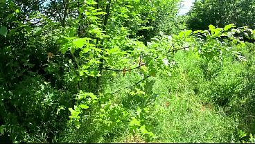 Outdoor Deepthroat, Rough Facefucking and Cum All Over My Downjacket