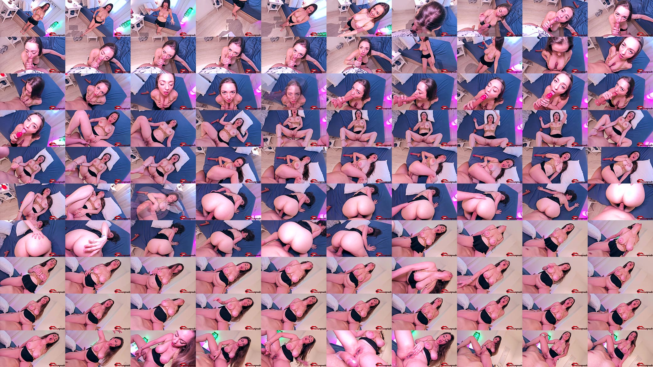 My stepsister uses my hard cock to record a video for her fans - part2 / Miriam Prado 预览图