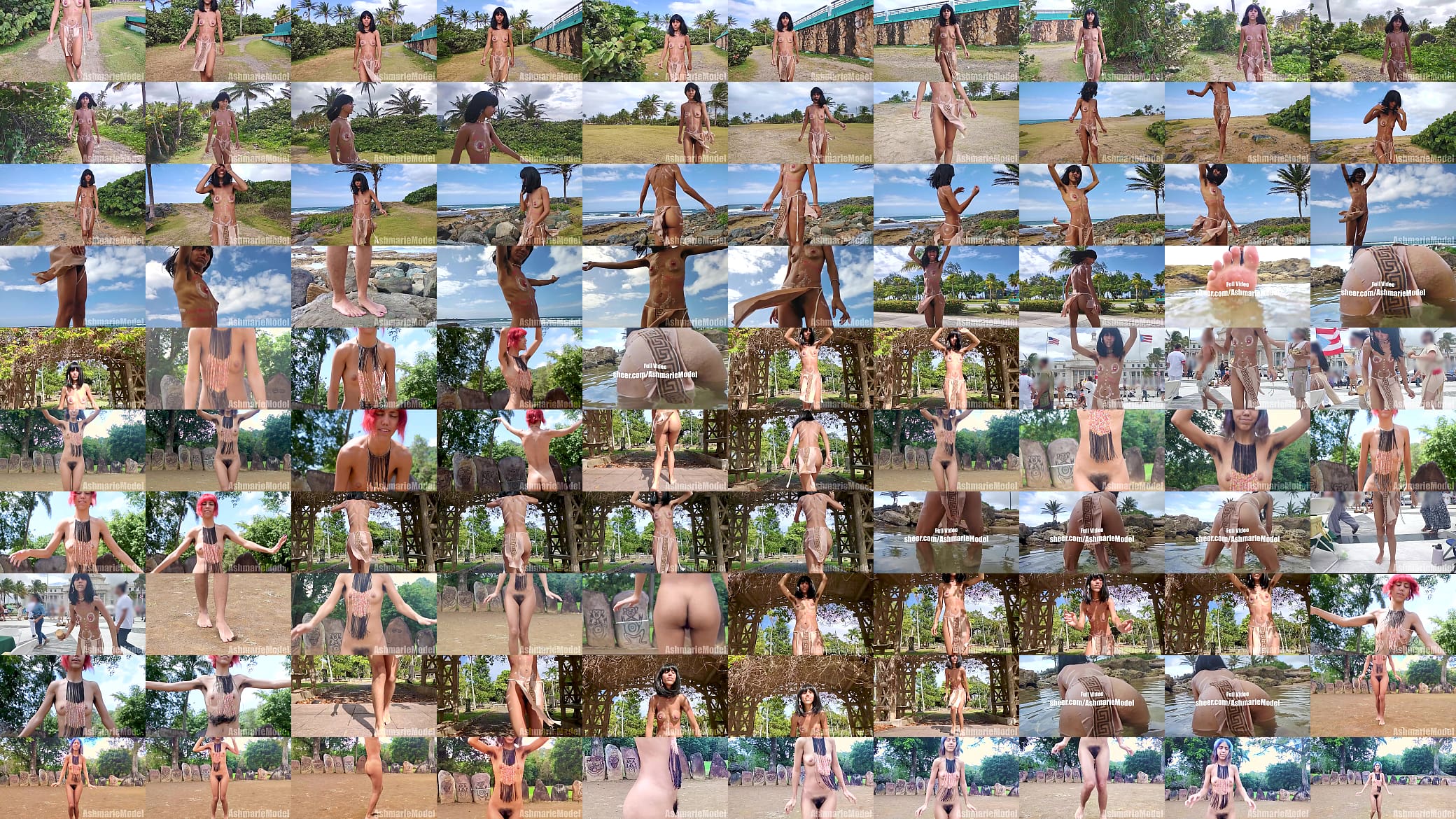 Hairy Exotic Native Tribal Dance Compilation Naked Public Latina 预览图