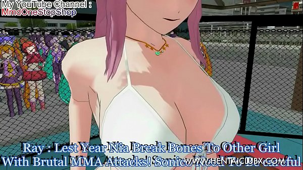 anime Anime Girl Fight Ryona Hentai BallBusting MMD