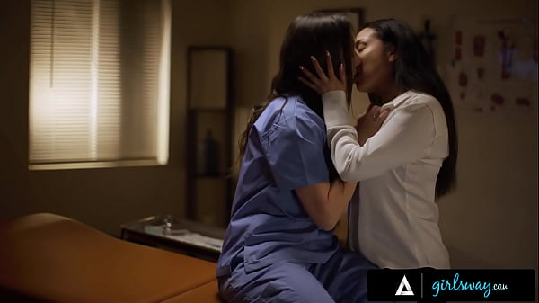 Download Video - GIRLSWAY - Want Me To Keep That Secret&comma; Doctor Vicki Chase&quest; Better Spread Those Legs&excl; With Sinn Sage