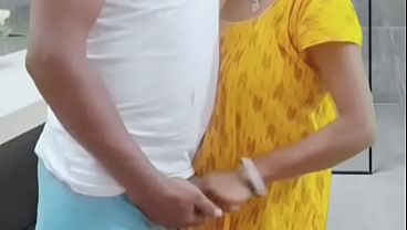 Husband Fucking virgin indian desi bhabhi before her marriage so hard and cum on her