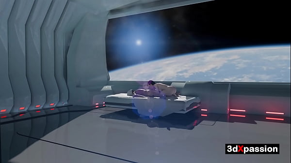 Zero-G Blowjob on Orbital Station  Hot Japanese Babe Sucks Cock in Space