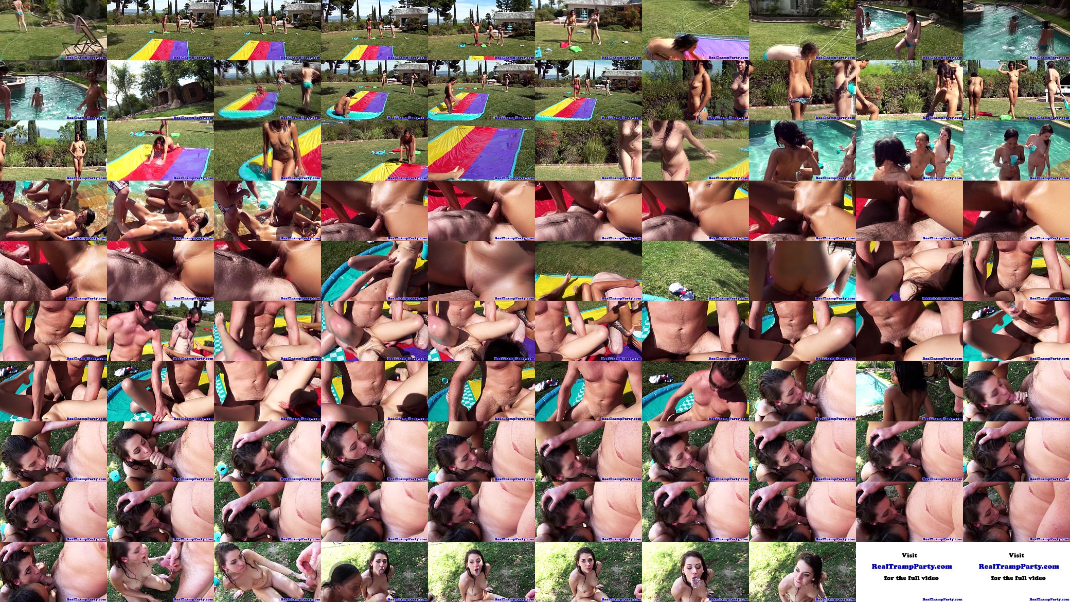 Outdoor cockfeast with amateur making cum bubbles 预览图