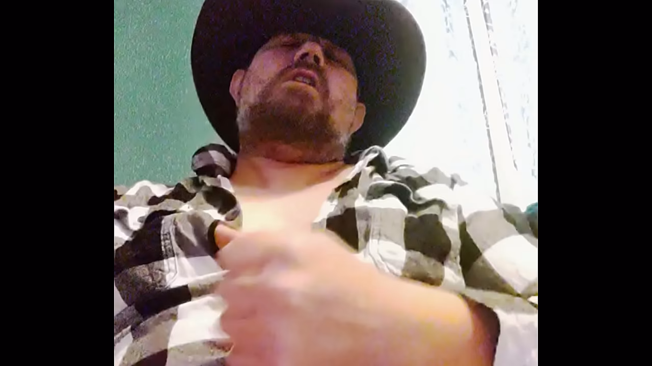 COWBOY MILKING HIS COCK