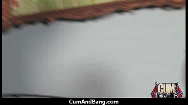 Ebony Hottie Gangbang And Facefuck 17