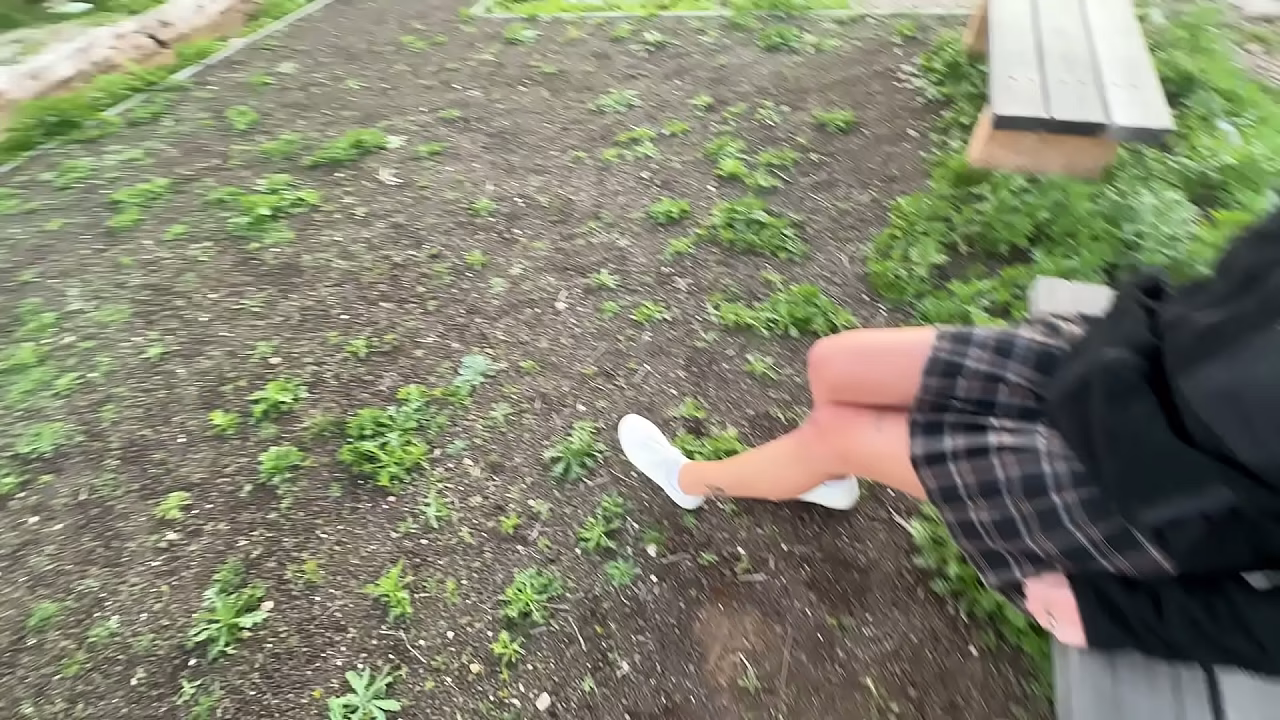 Sunset walk with me to the old ruins!