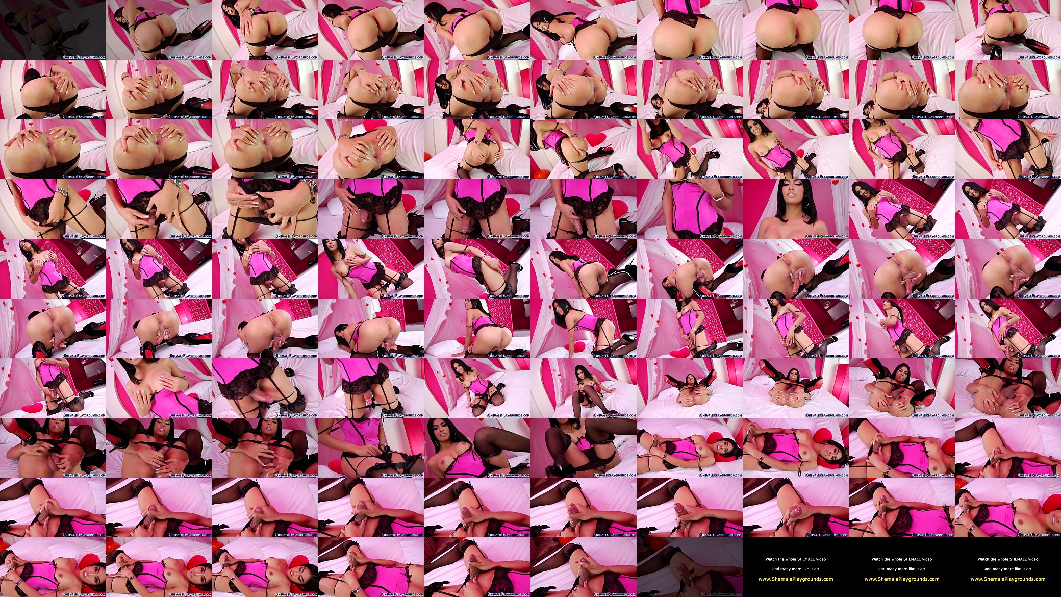 Ladyboy whore masturbates 预览图