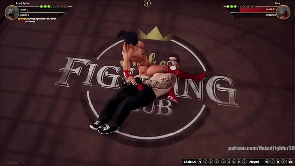 Lord Jerle VS Kyla. (Naked Fighter 3D)