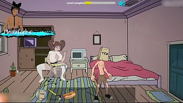 Fuckerman Cumpussy - Time to fuck that goth college woman and get that threesome!