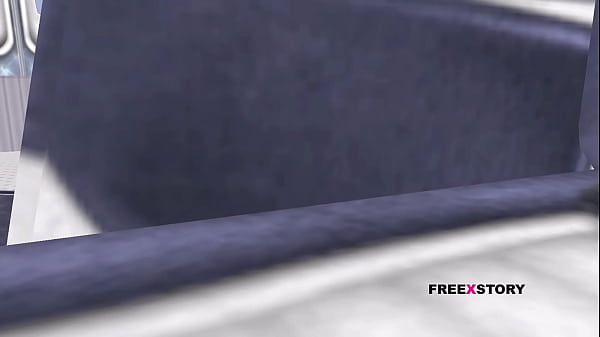 Beautiful 3D Vixen Fingers Ass & Pussy on Floor – Double Hole Animated Frenzy!