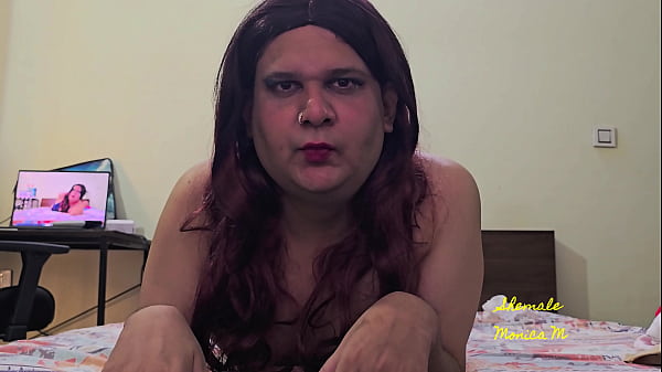 Shemale Monica M - Teasing in Nude