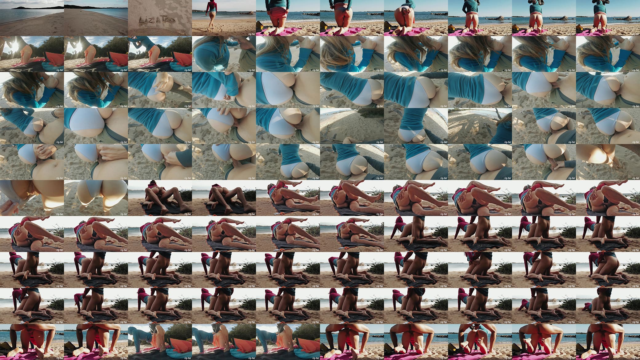 sex at the sea of sardinia | liz and ted 预览图
