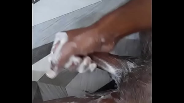 Indian Guy Masturbating in Bathroom