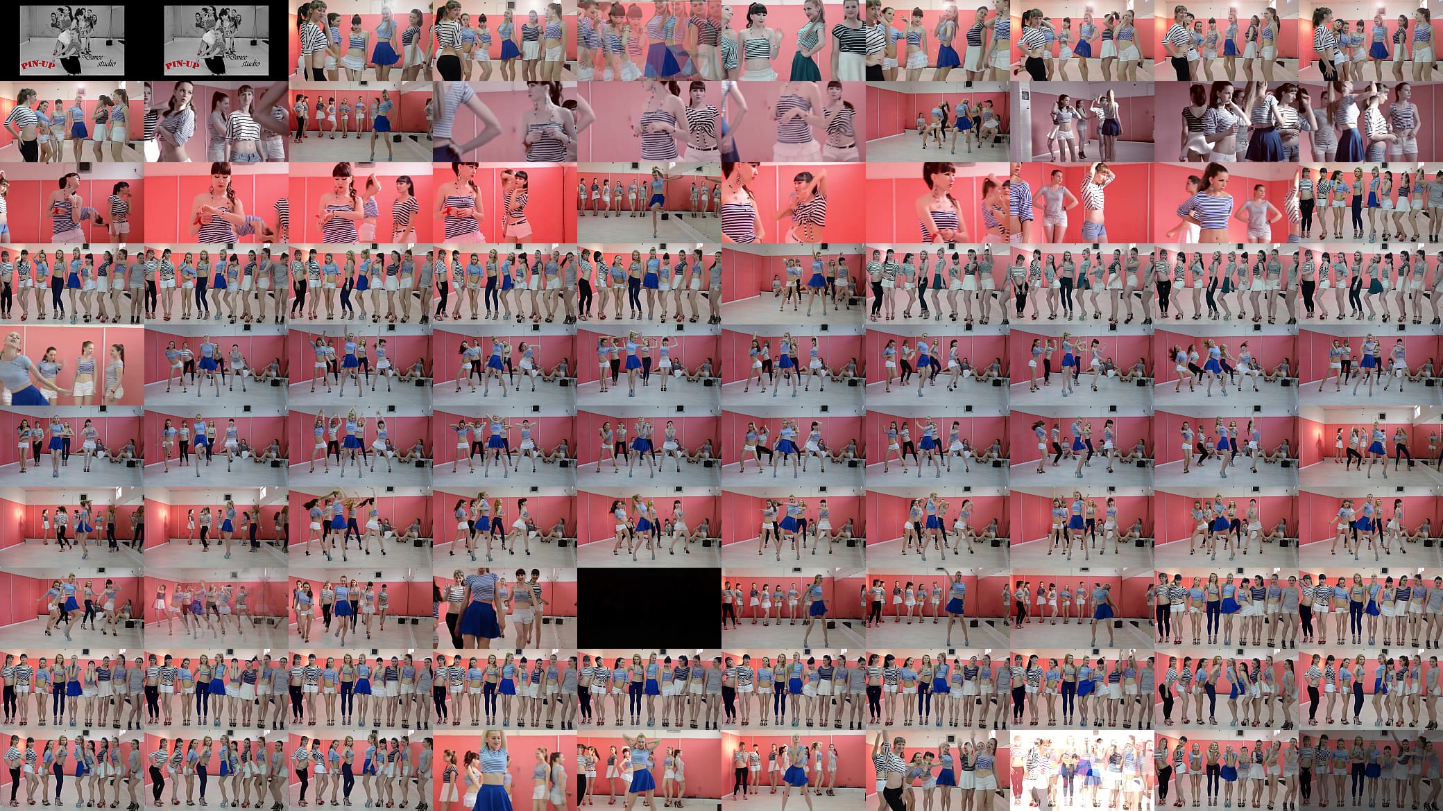 go go dance pin up 预览图
