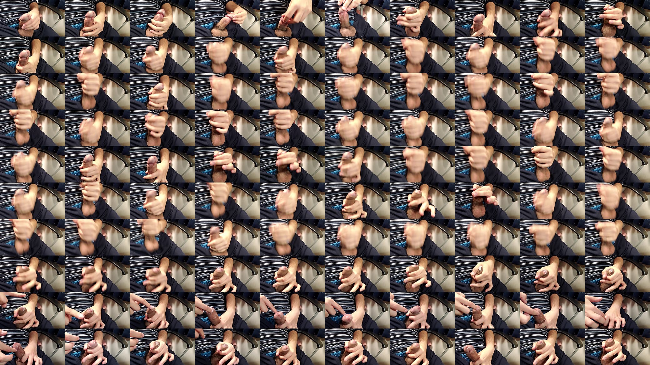 Japanese Foreskin uncut cock Masterbation 预览图
