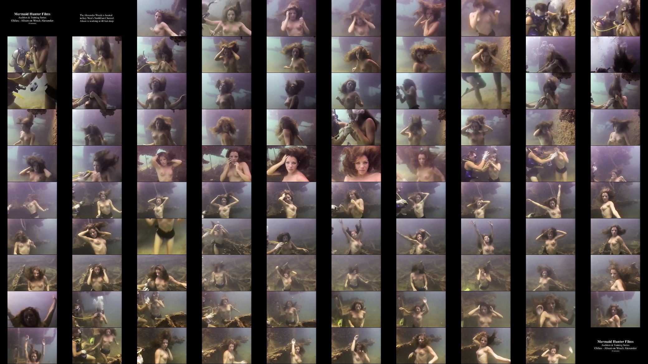 Allison&#039;s Underwater Nude Freediving 预览图