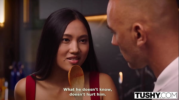 TUSHY Petite hottie May gets her anal cravings satisfied