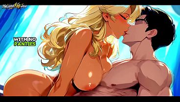 BLONDE TROPHY WIFE & LATINA WIFE BOTH CHEAT AND GET CREAMED - 2 Story AI HENTAI