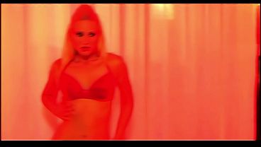Colombian girl fucking in a corset and white lingerie, AT THE END LET THE BOY SPILL HIS CUM IN THE MOUTH