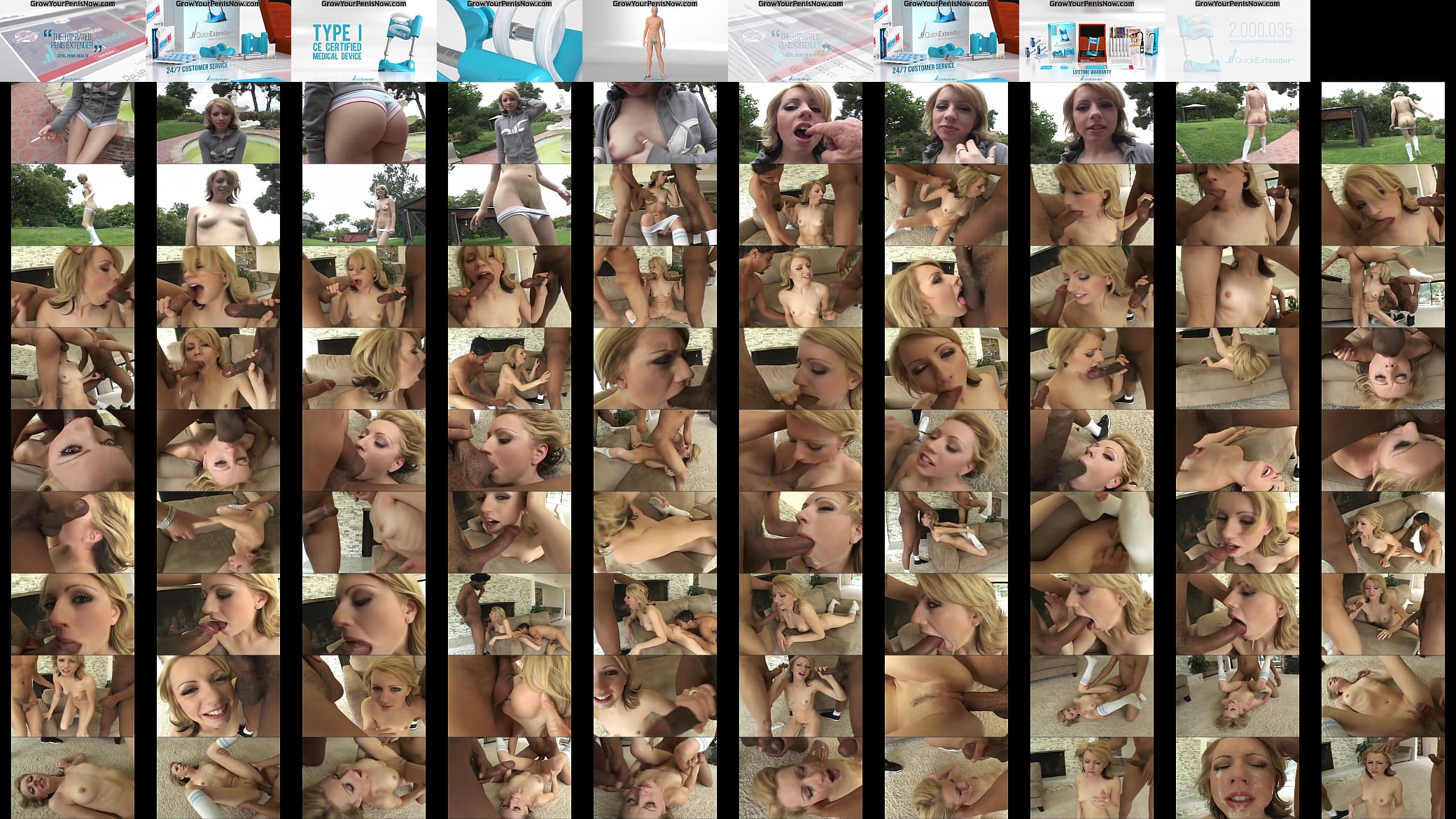 Lexi Belle Gets Double Teamed by Black Cocks CLASSIC 预览图