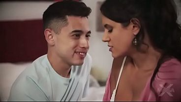Stepmom plays with Stepson