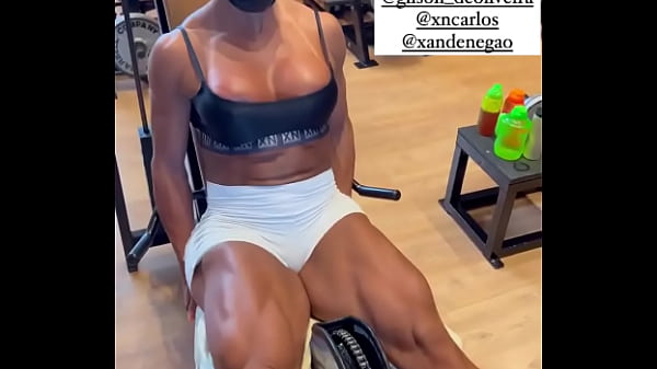 Gracyanne Barbosa too beautiful gym shorts white delight