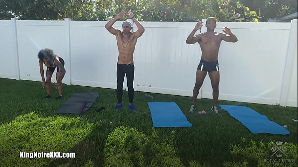 Big Dicks Workout for Her Pleasure "Fitness & Fucking" King Noire Leah Michelle Whorelando