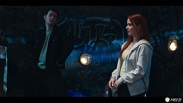 Download Video - Ouija Board Parody Prank - Redhead Babe Face Fucked While the Time is Frozen