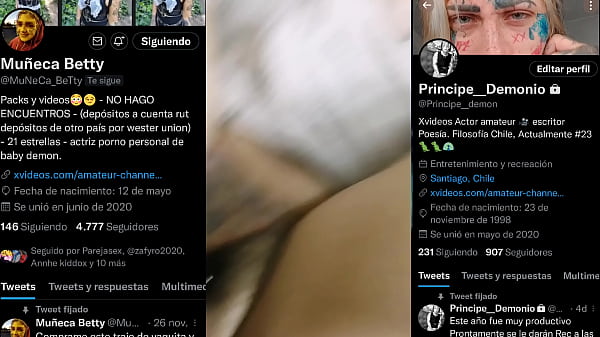 I put it secretly and he recorded it, he left his Twitter in the video