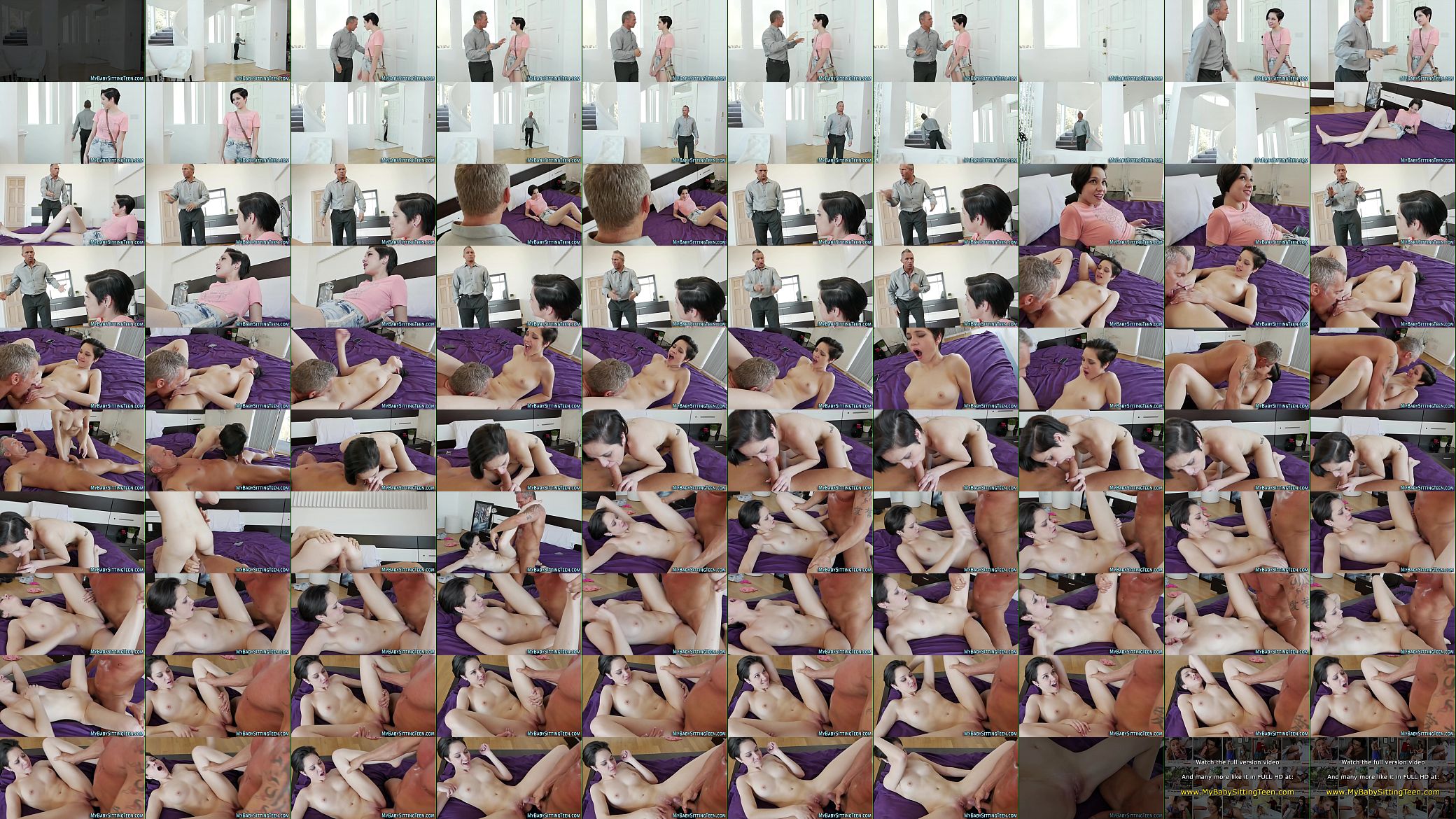 Petite babysitter cumshot 预览图