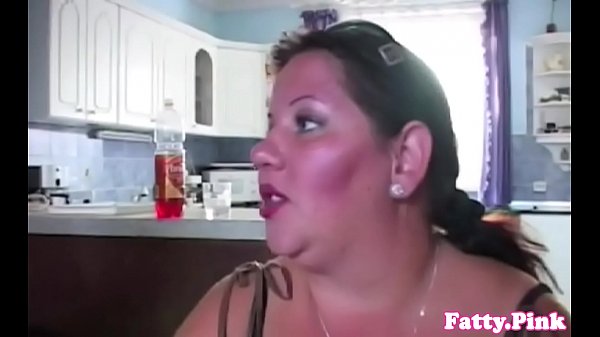 Fat mature fucking between massive tits
