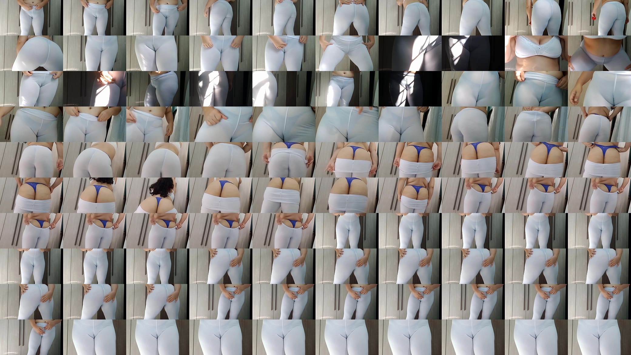 Fetish White Legging 预览图