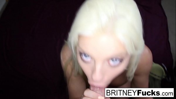 Britney Amber Fucks And Sucks On My Large Cock POV!