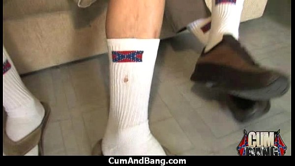 cum and bang - group facial jizz 12