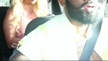 Bouncy Ass Blonde Nina Kayy Takes A Ride On Shaun Dam BBC!