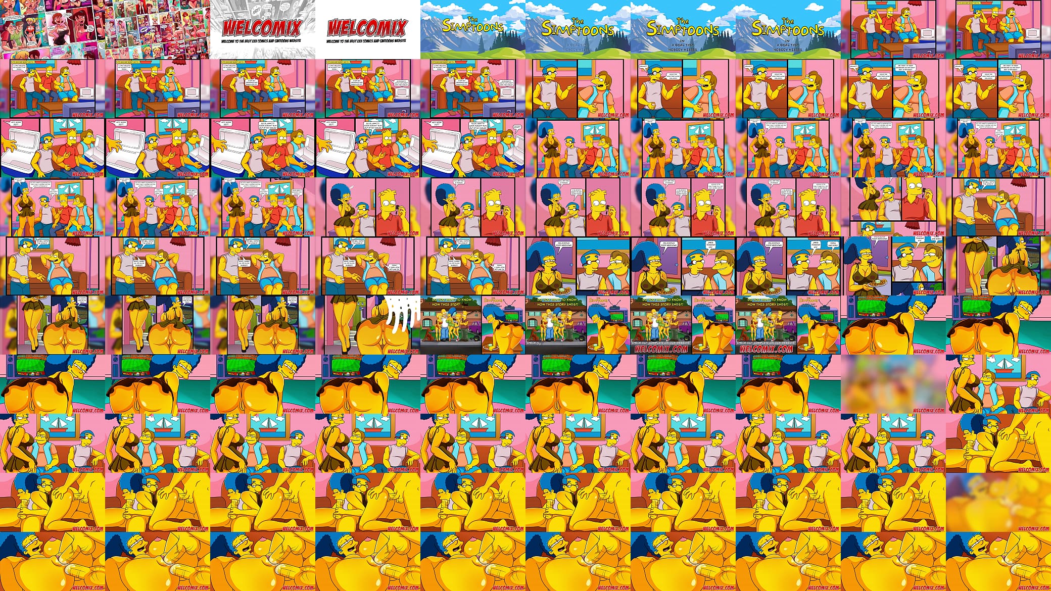 A goal that nobody misses - The Simptoons, Simpsons hentai porn 预览图