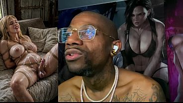 BDSM Bound Pregnant Transgender Cumming Hard For You In The Basement, AI Generated