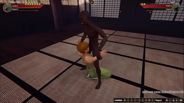 Karen Krash VS Derek (Naked Fighter 3D)