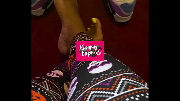 Feet play with Goddess