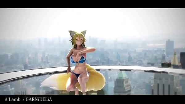 A Virtual Kitsune Girl's Dance